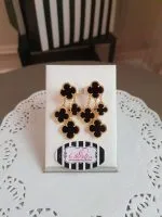 Triple Petal Earrings - Image 2