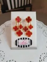 Triple Petal Earrings - Image 5