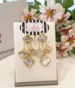 Triple Petal Earrings - Image 7