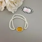 Oval Elasticated Bracelet - Image 5