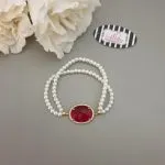 Oval Elasticated Bracelet - Image 3