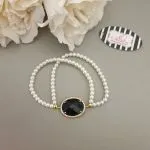 Oval Elasticated Bracelet - Image 2