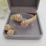 Prong Tip Bangle and Ring Set - Image 7