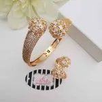 Prong Tip Bangle and Ring Set - Image 6