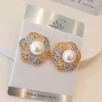 Pearl Bloom Earrings - Image 2