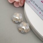 Pearl Bloom Earrings - Image 2