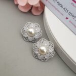 Pearl Bloom Earrings - Image 4