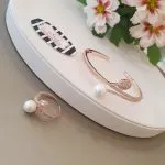 Accent Pearl Bangle - Image 4