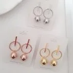 Ball Drop Earrings