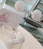 Nugget Cluster Earrings - Image 7