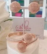 Nugget Cluster Earrings - Image 3