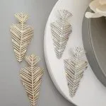 Prong Leaf Earrings