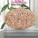 Multi Stone Gold Clutch