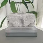 Bow Stone Clutch