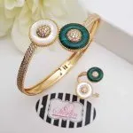 Round Bangle n Ring Set - Image 3