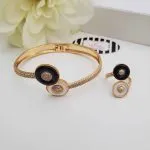 Round Bangle n Ring Set - Image 6