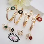 Round Bangle n Ring Set