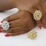Marble Disc Ring