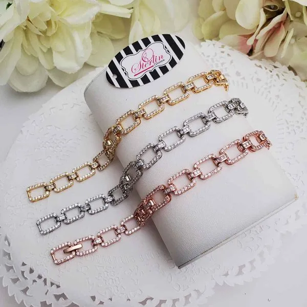 Square Link Bracelet
