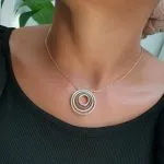 4Tone Sphere Pendant Necklace - Image 2