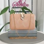 Feather Clasp Clutch