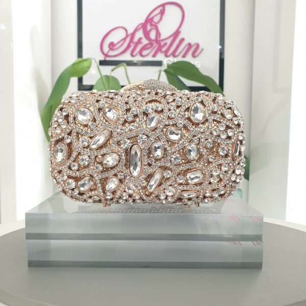 Bold Crystal Clutch