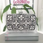 Spade Crystal Clutch - Image 2