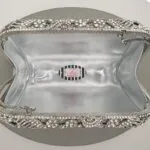 Silver Crystal Clutch - Image 3