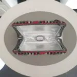 Multi Colour Crystal Clutch - Image 2