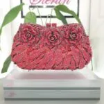 Red Crystal Clutch