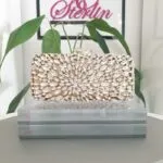 Galaxy Crystal Clutch