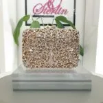 Gold Crystal Clutch - Image 2