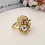 3Tone Textured Ring - Image 2