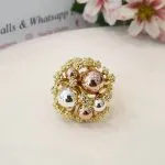 3Tone Textured Ring - Image 3