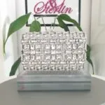 Glass Crystal Clutch