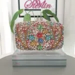 Colourful Crystal Clutch - Image 3