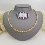 Stoned Tennis Necklace