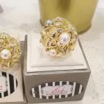 Gold Mushroom Ring - Image 2