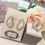 Enamel Earring and Ring Set - Image 3
