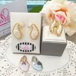 Enamel Earring and Ring Set - Image 4
