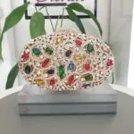 Multi Stone Gold Clutch - Image 3