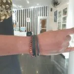 Beaded Leather Bracelet - Image 2