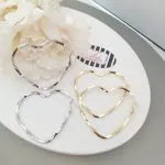 Heart Edge Earrings