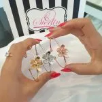 Single Flower Bangle