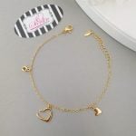 Gold Charm Bracelet