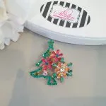 Yuletide Brooch