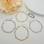Twin Layer Anklets