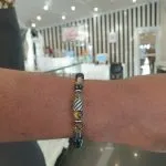 Bead and Steel Bracelet