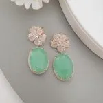 Stone Bud Earrings - Image 2