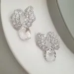 Winged Stone Earrings - Image 3